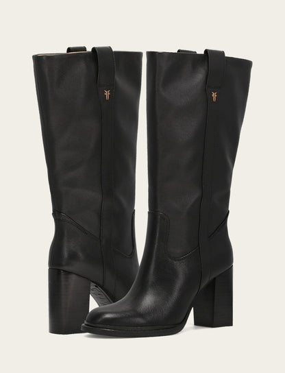 Women's Black Alex Slouchy Mid Boot Frye For Sale