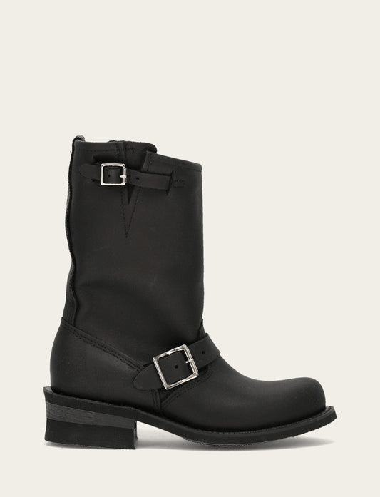 Women's Black Engineer 12R Boots Frye