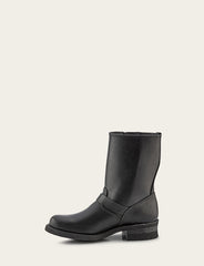 Women's Black Engineer 12R Boots Frye