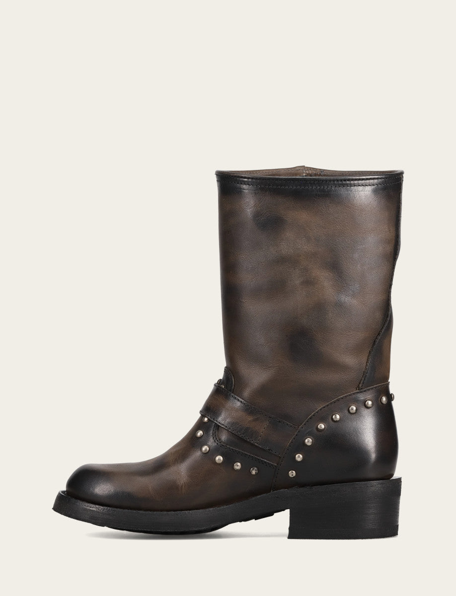 Women's Black Viv Fringe Engineer Boot Frye Near me