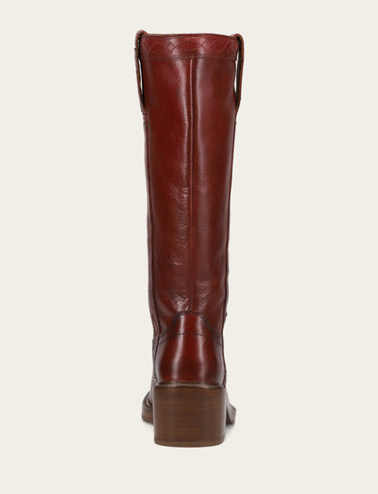 Women's Merlot Kate Pull On Wide Calf Boot Frye Online