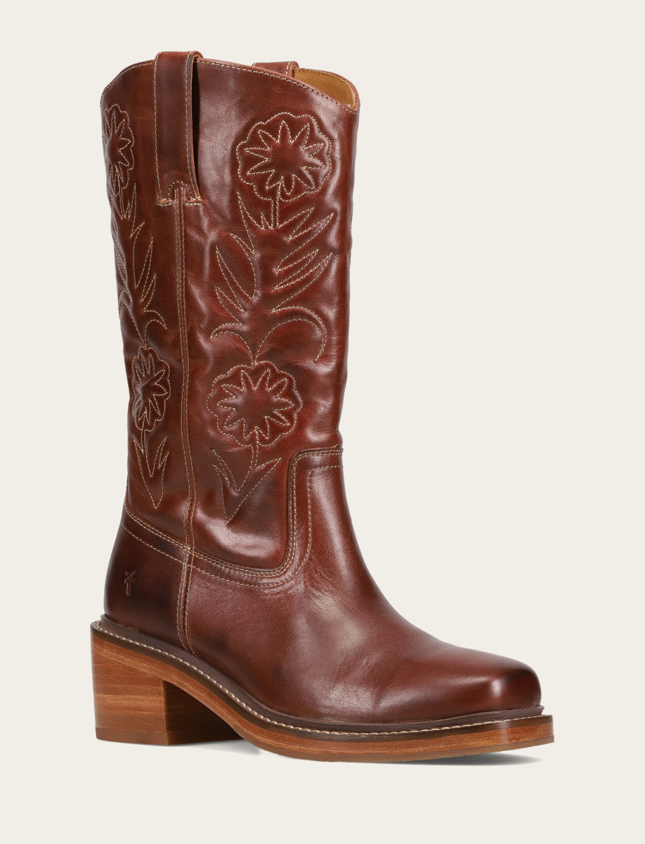 Auburn Kate Deco Stitch Boot Frye Discount