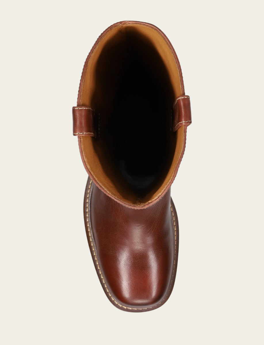 Auburn Kate Deco Stitch Boot Frye Discount