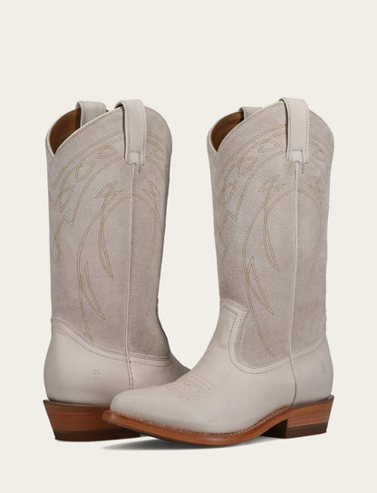 Ivory Billy Pull On Deco Stitch Boot Frye Sale