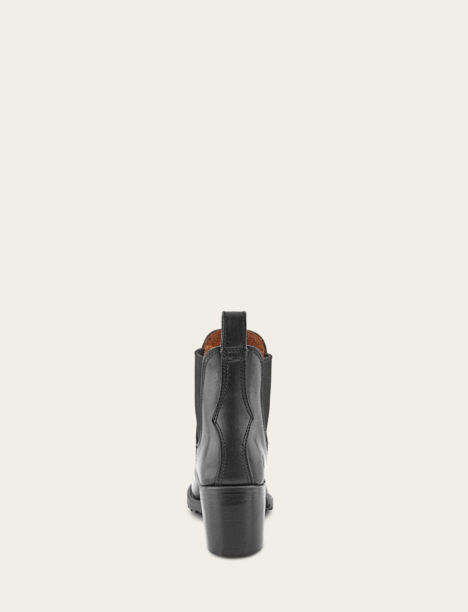 Women's Black Sabrina Chelsea Boots Frye