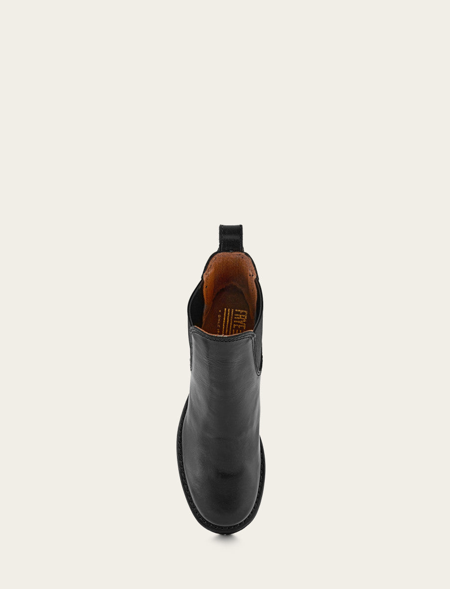 Women's Black Sabrina Chelsea Boots Frye