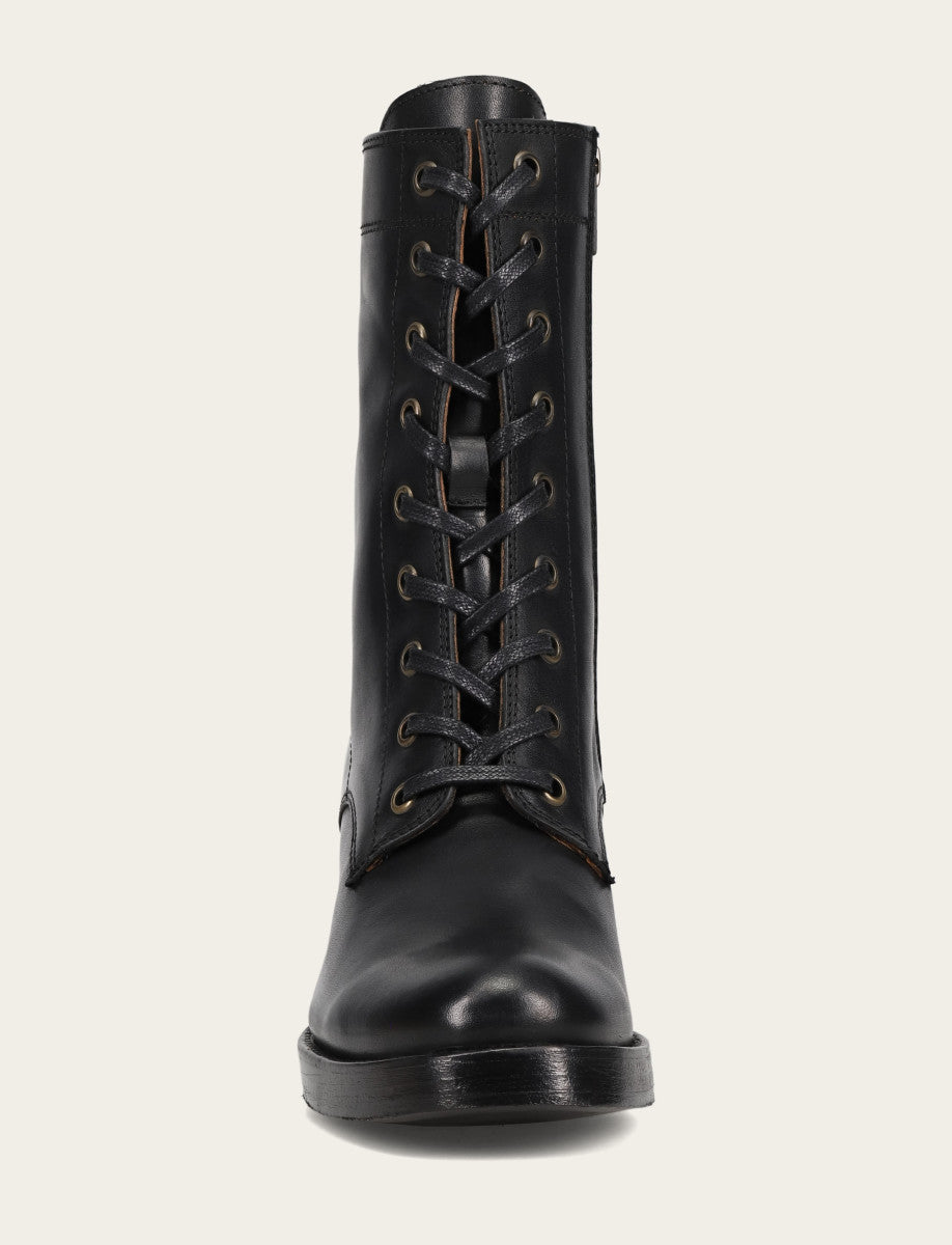 Women's Black Jean Lace Up Boot Frye Discount