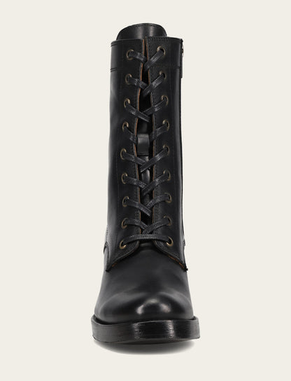 Women's Black Jean Lace Up Boot Frye Discount