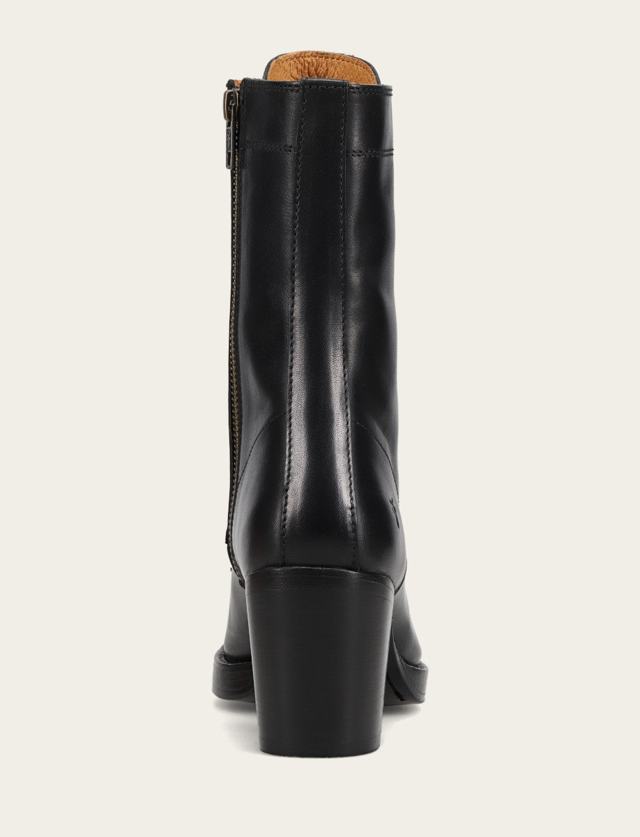 Women's Black Jean Lace Up Boot Frye Discount