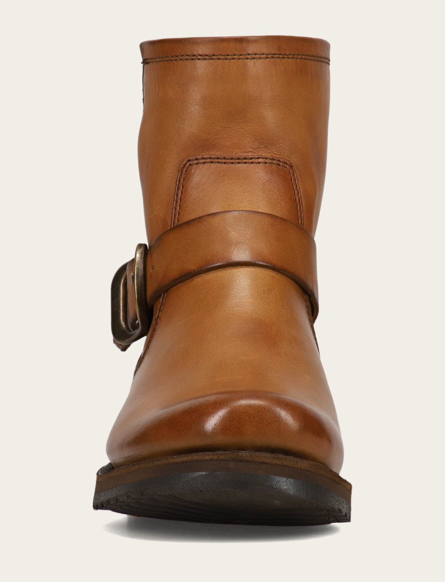 Women's Caramel Veronica Flex Bootie Booties Frye For Sale