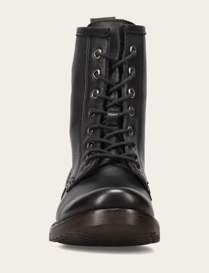 Women's Black Veronica Flex Combat Booties Frye Outlet