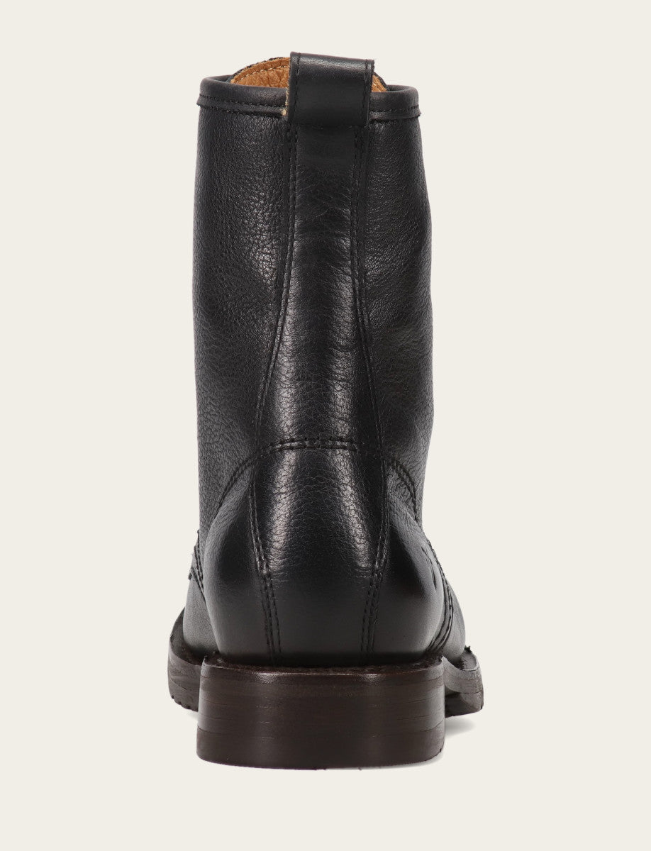 Women's Black Veronica Flex Combat Booties Frye Outlet