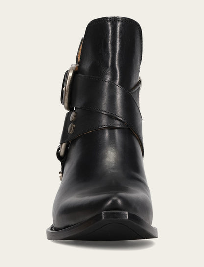 Women’s Black Sacha Multi-Strap Ankle Booties Frye USA