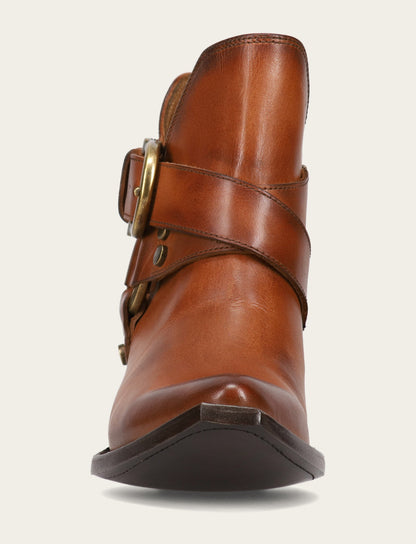 Women's Caramel Sacha Multi Strap Booties Frye Near me