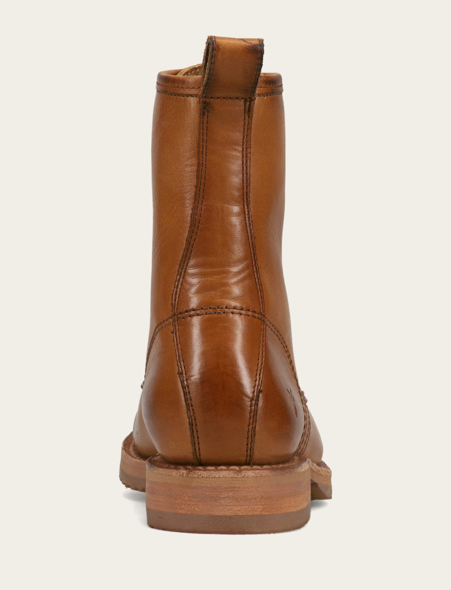 Women's Caramel Veronica Flex Combat Booties Frye On sale