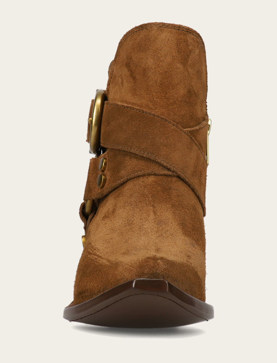 Women's Bark Sacha Multi Strap Booties Frye For Sale