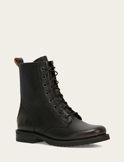 Antique Brown Veronica Flex Combat Boot Frye Outlet
