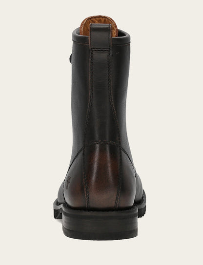 Antique Brown Veronica Flex Combat Boot Frye Outlet