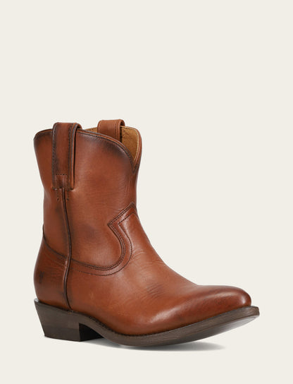 Women's Cognac Billy Short Booties Frye Discount