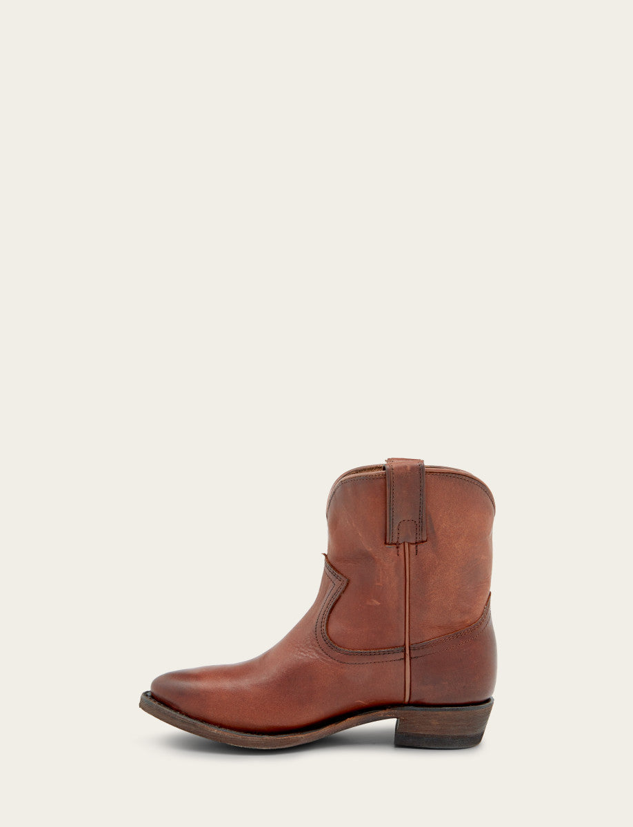 Women's Cognac Billy Short Booties Frye Discount