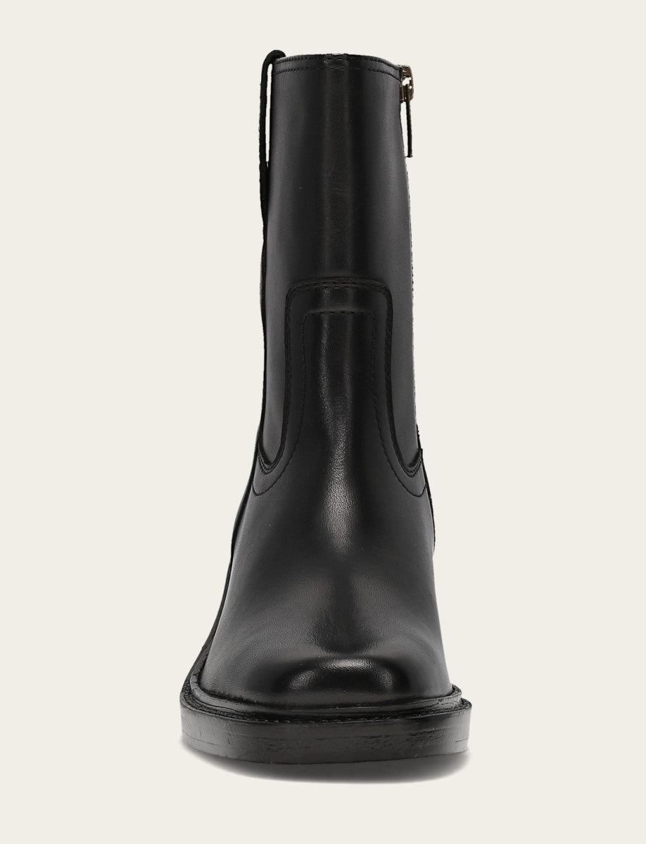 Women's Black Kate Short Inside Zip Boot Frye For Sale