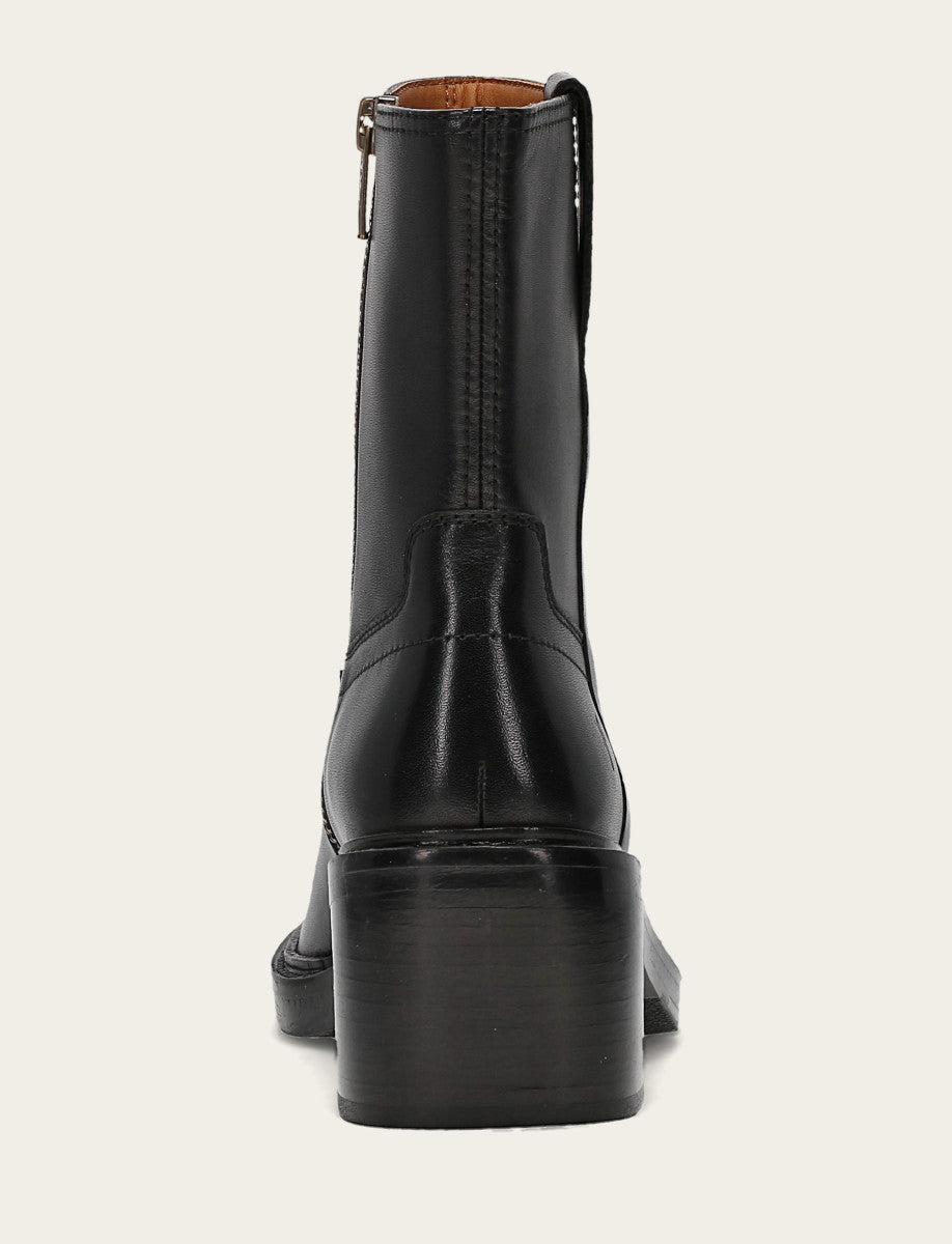 Women's Black Kate Short Inside Zip Boot Frye For Sale