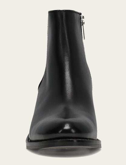 Women's Black Carson 2 Piping Booties Frye USA