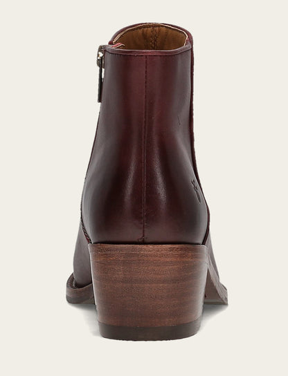 Women's Merlot Carson 2 Piping Booties Frye Near me
