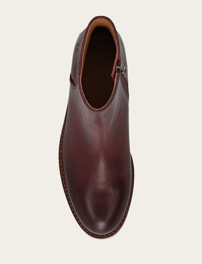 Women's Merlot Carson 2 Piping Booties Frye Near me