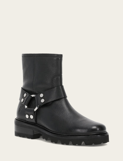 Women's Black Olivia Harness Short Booties Frye Online