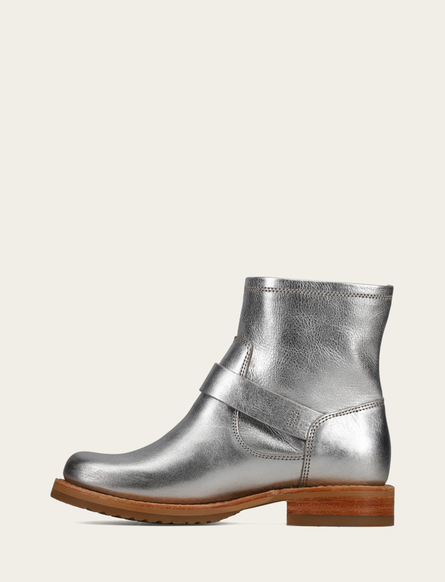 Women's Silver Veronica Flex Booties Frye Discount