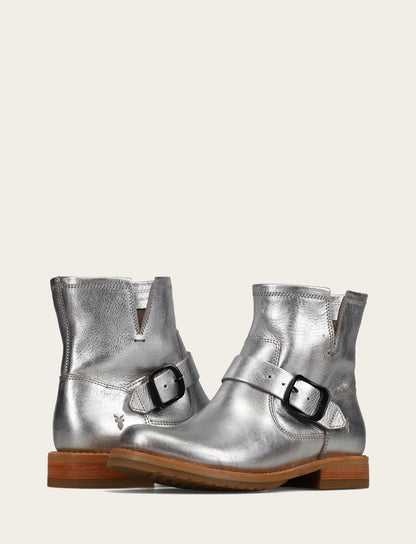 Women's Silver Veronica Flex Booties Frye Discount
