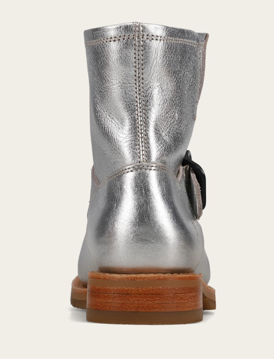 Women's Silver Veronica Flex Booties Frye Discount