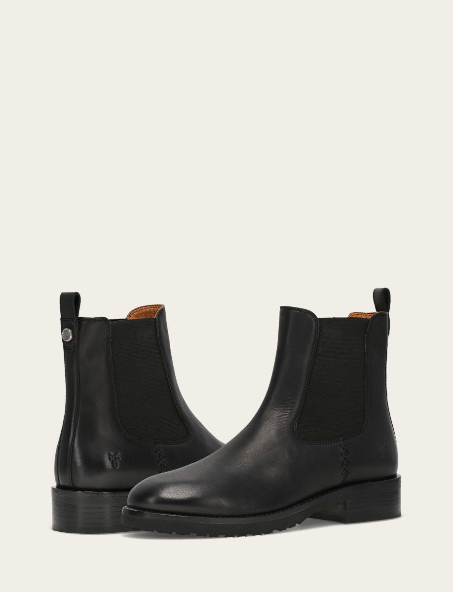 Women's Black Melissa Lug Chelsea Boot Frye For Sale