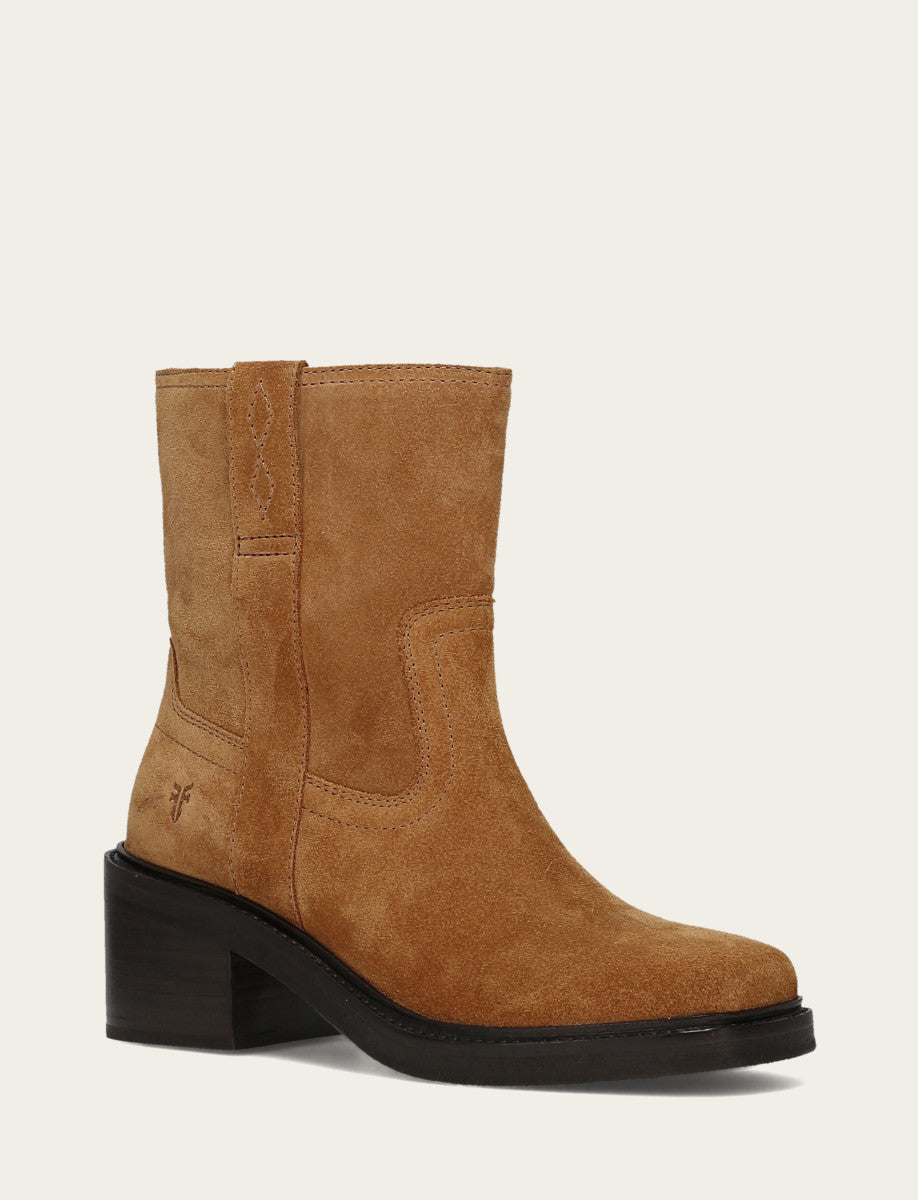 Women's Toffee Kate Short Inside Zip Boot Frye USA