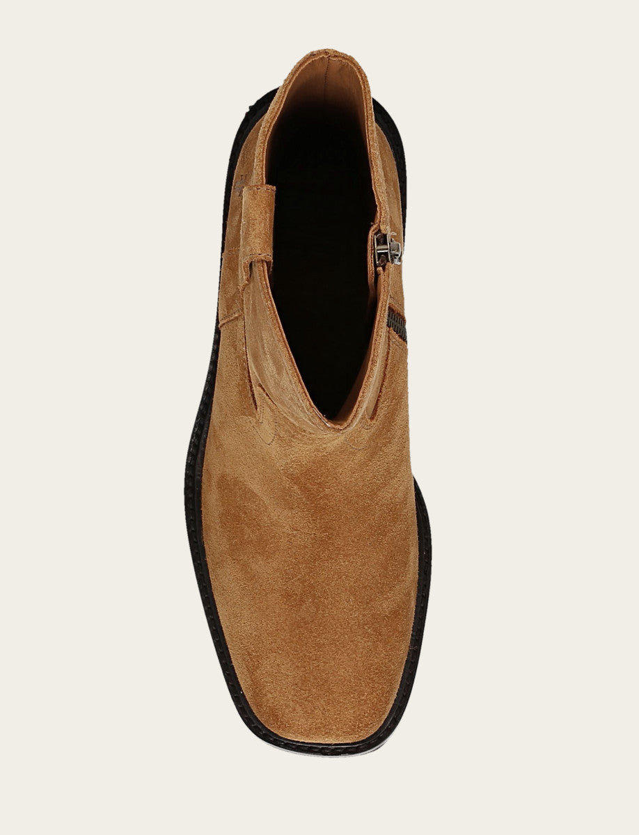 Women's Toffee Kate Short Inside Zip Boot Frye USA