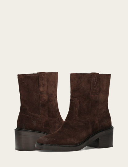 Women's Chocolate Kate Short Inside Zip Boot Frye Near me