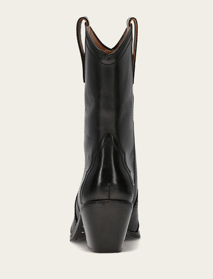 Women's Black Sara Wingtip Stud Boot Frye Online