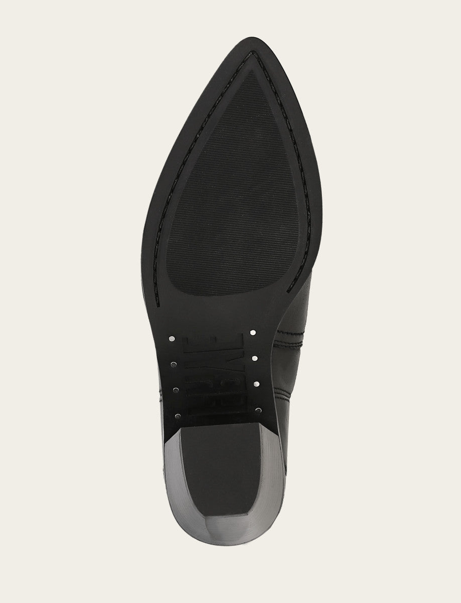 Women's Black Sara Wingtip Stud Boot Frye Online
