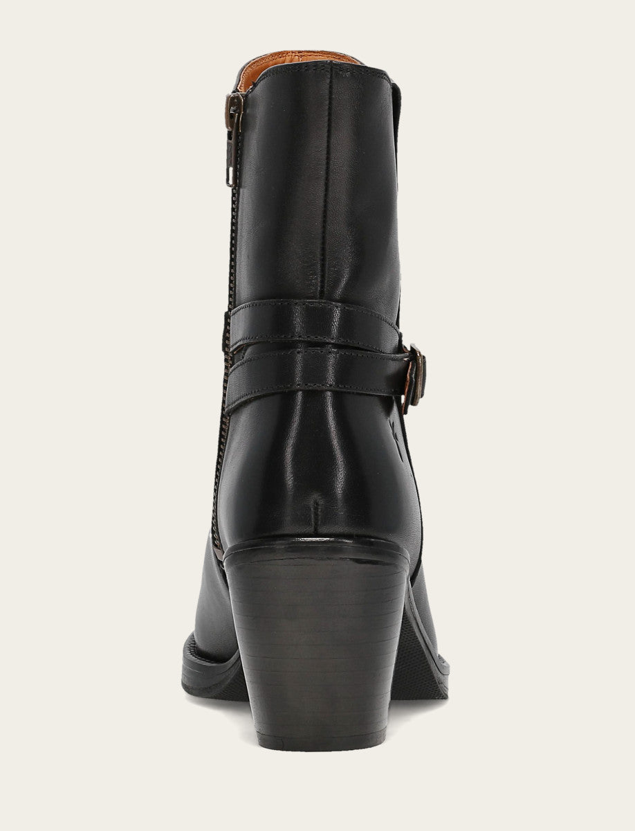 Women's Black Rylee Belted Inside Zip Boot Frye Discount