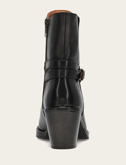Women's Black Rylee Belted Inside Zip Boot Frye Discount