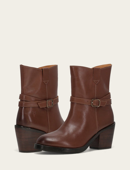 Women's Walnut Rylee Belted Inside Zip Boot Frye For Sale