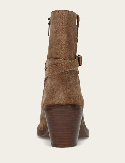 Women's Mushroom Rylee Belted Inside Zip Boot Frye Outlet