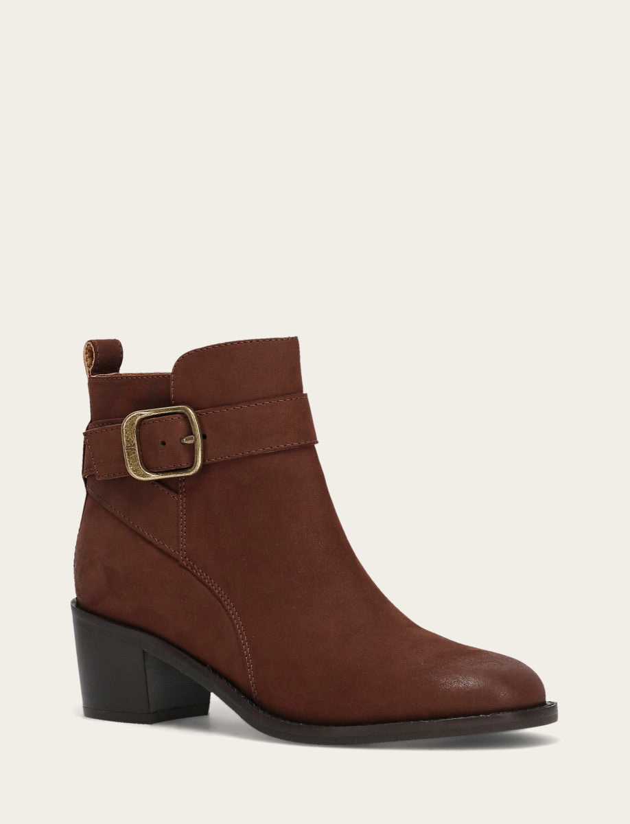 Women's Brown Piper Booties Frye USA