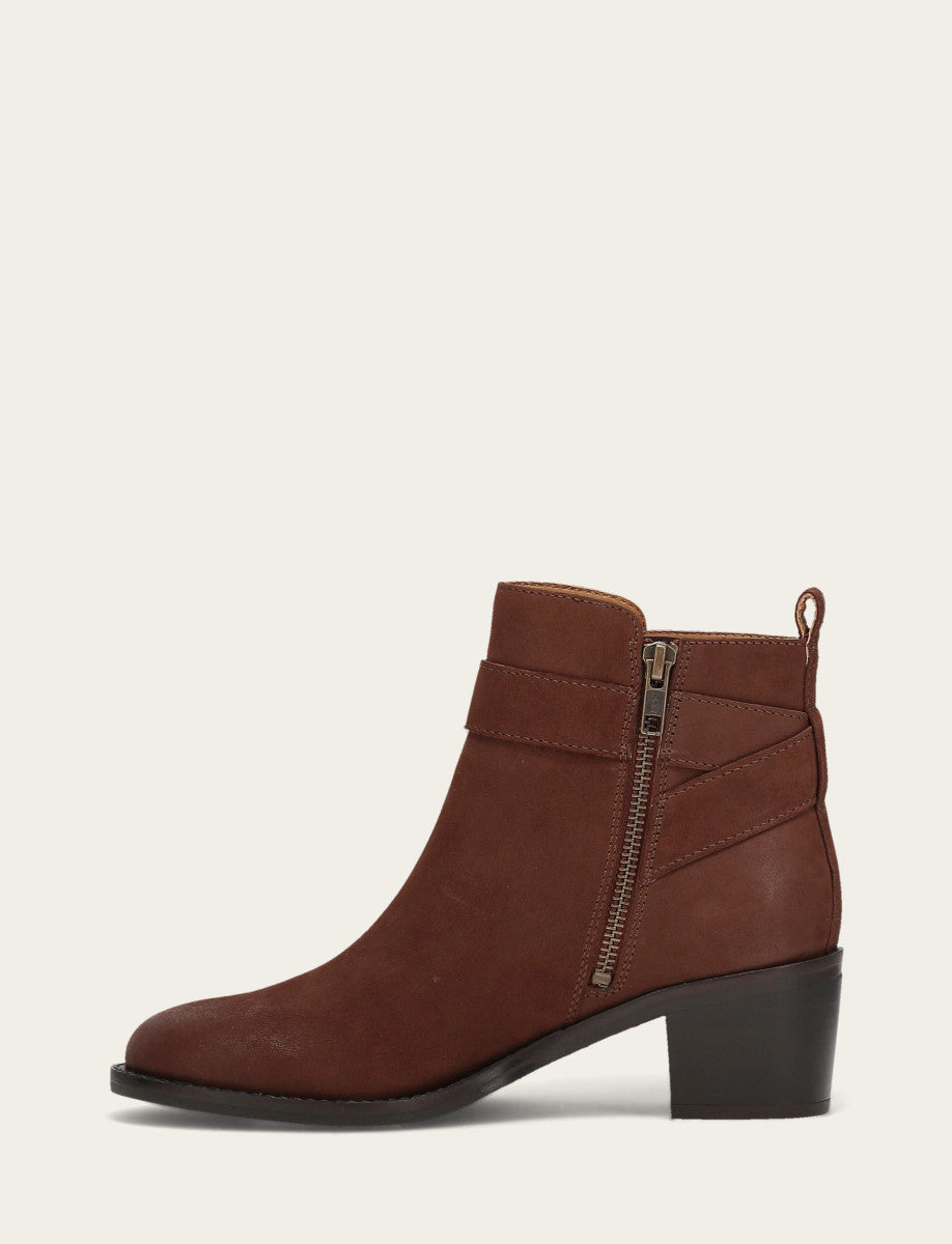 Women's Brown Piper Booties Frye USA