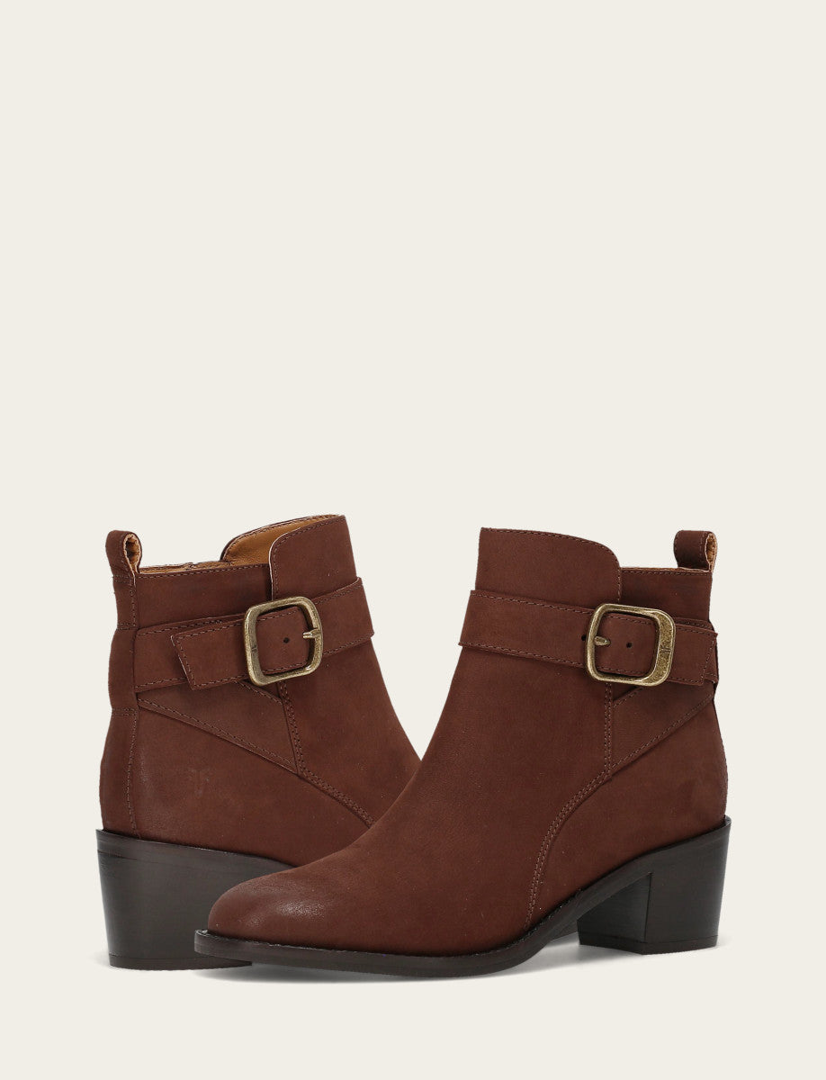 Women's Brown Piper Booties Frye USA