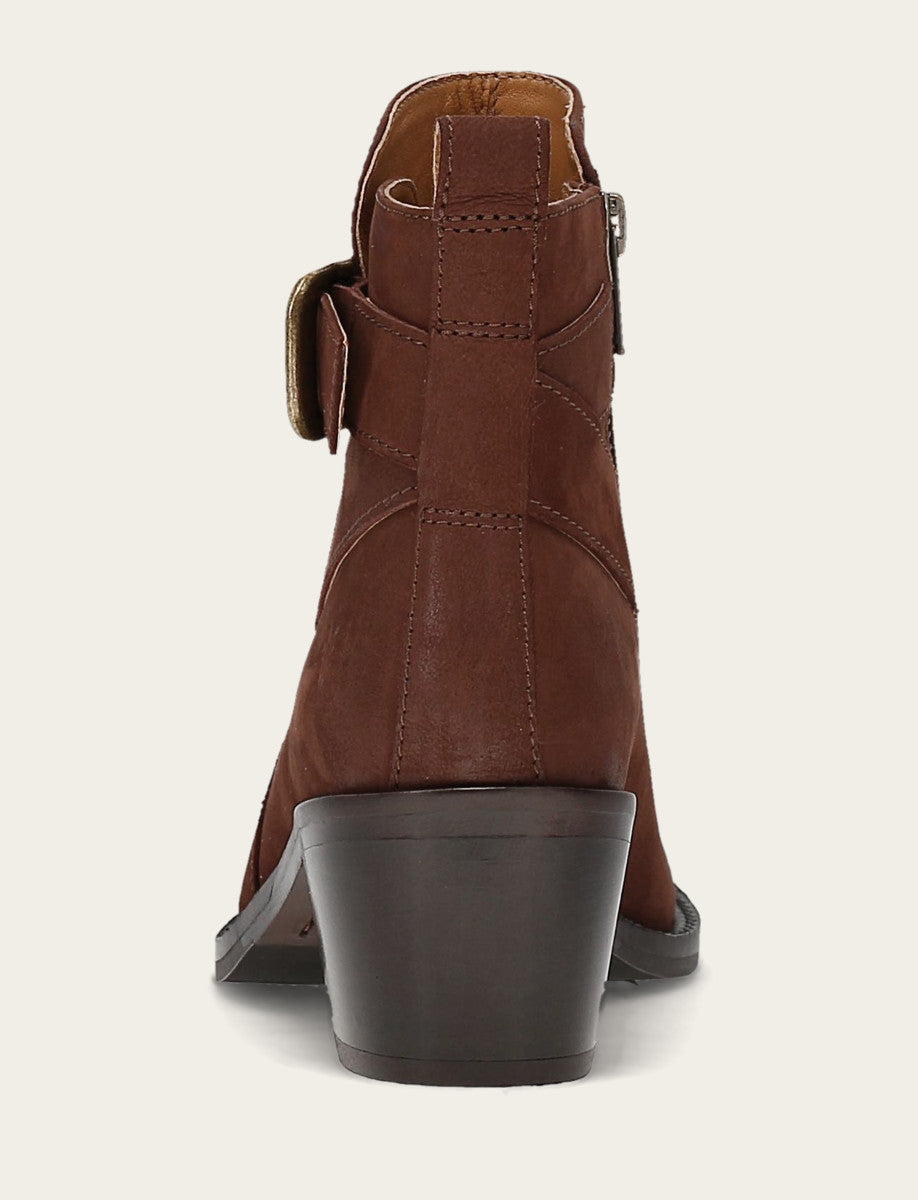Women's Brown Piper Booties Frye USA