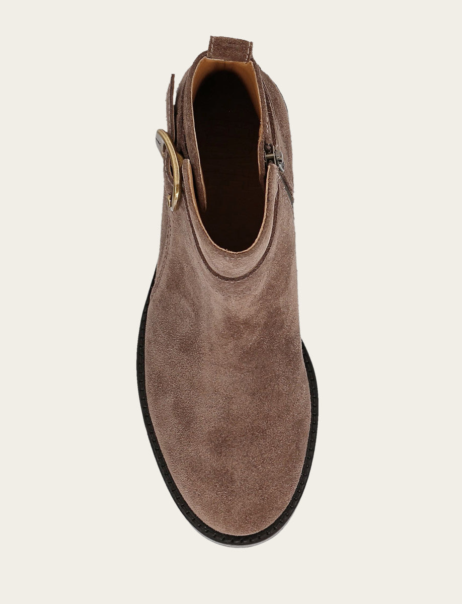 Women's Taupe Piper Booties Frye