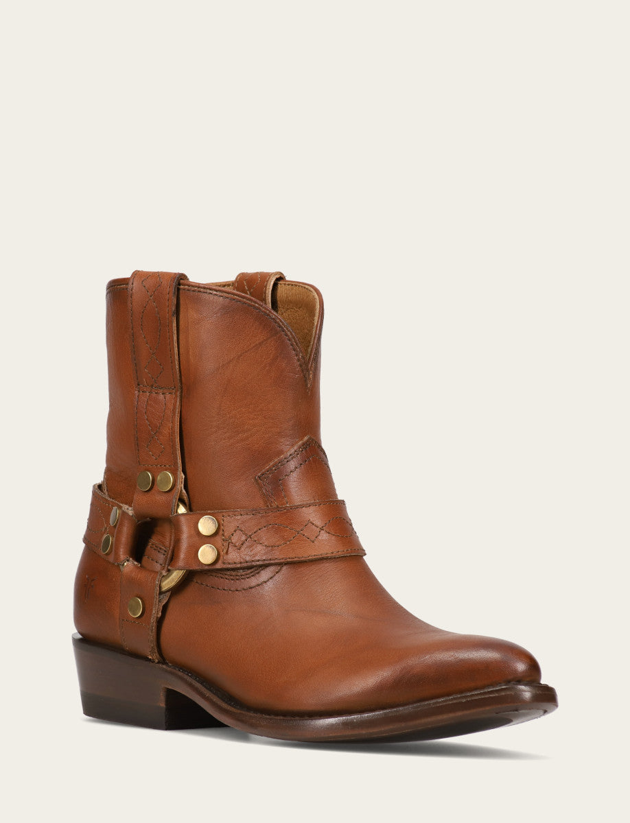 Women's Saddle Billy Short Harness Booties Frye Online