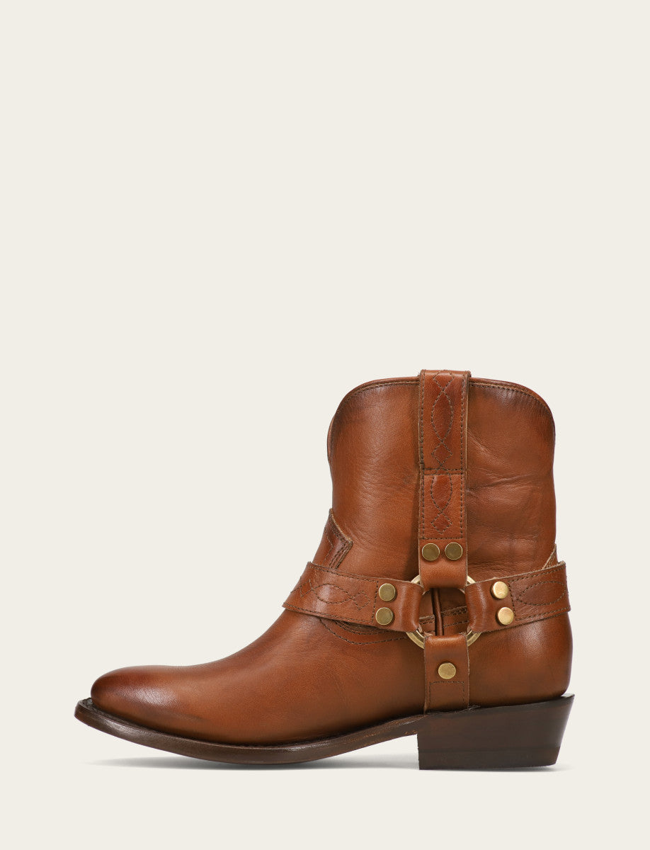 Women's Saddle Billy Short Harness Booties Frye Online
